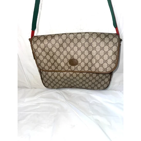 1990 Vintage Supreme Gucci Messenger Bag 019390091 - Picture 3 of 16